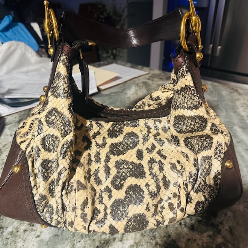 Gucci Real Python Bag Brand New MSRP - $3550 NWT - image 3